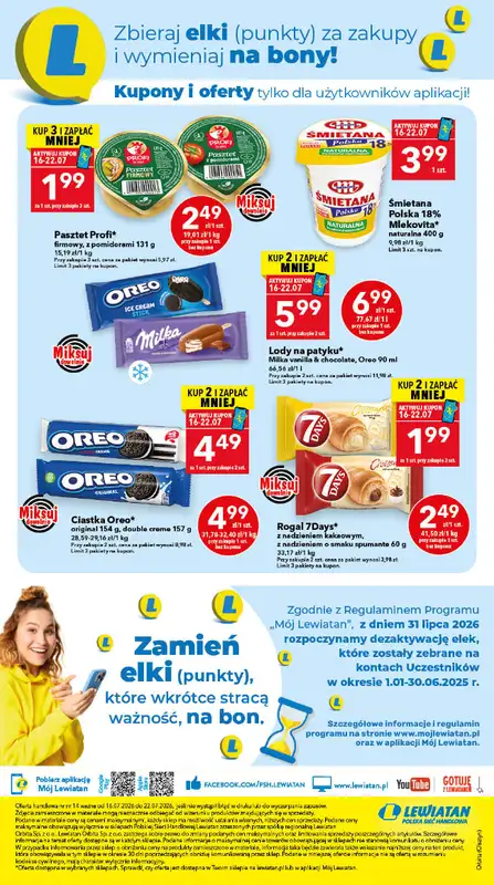 LEWIATAN - gazetka promocyjna Mamy TO w Lewiatanie – Olsztyn od czwartku 16.07 do środy 22.07 - strona 8