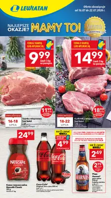 LEWIATAN - gazetka promocyjna Mamy TO w Lewiatanie – Północ od czwartku 16.07 do środy 22.07