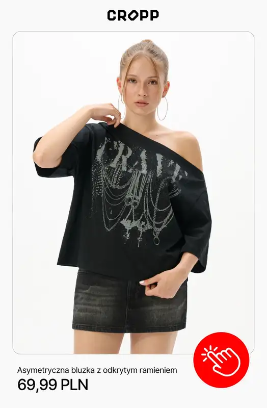 Cropp - gazetka promocyjna T-shirt gallery dla niej od wtorku 14.07  - strona 9