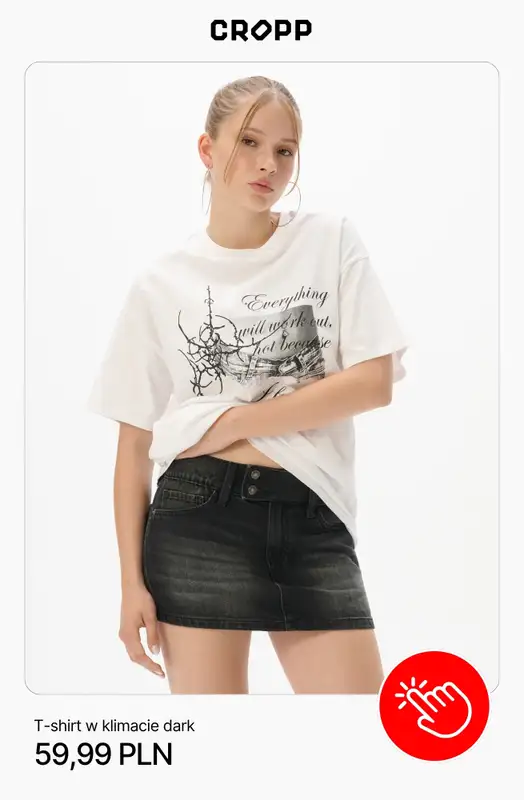 Cropp - gazetka promocyjna T-shirt gallery dla niej od wtorku 14.07  - strona 2