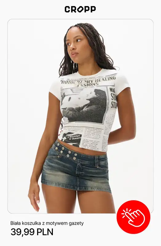 Cropp - gazetka promocyjna T-shirt gallery dla niej od wtorku 14.07  - strona 4