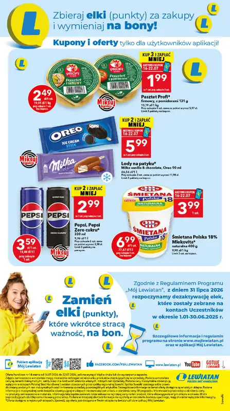 LEWIATAN - gazetka promocyjna Mamy TO w Lewiatanie – Suwałki od czwartku 16.07 do środy 22.07 - strona 8