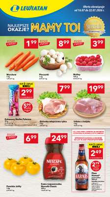 LEWIATAN - gazetka promocyjna Mamy TO w Lewiatanie – Suwałki od czwartku 16.07 do środy 22.07