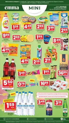 emma MARKET - gazetka promocyjna Oferta spożywcza Emma Mini od czwartku 16.07 do środy 22.07