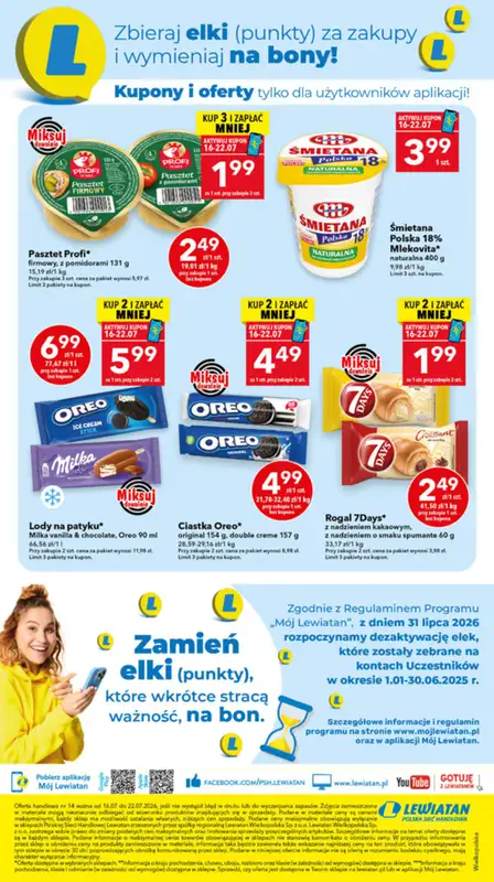 LEWIATAN - gazetka promocyjna Mamy TO w Lewiatanie – woj. wielkopolskie od czwartku 16.07 do środy 22.07 - strona 8