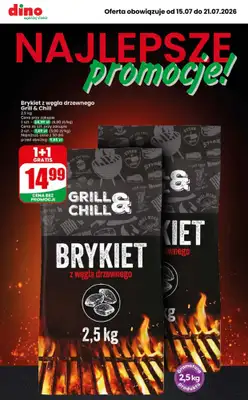 Dino - gazetka promocyjna Najlepsze promocje! od środy 15.07 do wtorku 21.07