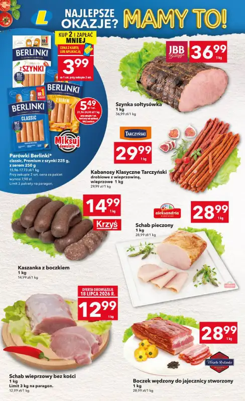 LEWIATAN - gazetka promocyjna Mamy TO w Lewiatanie – Żory od czwartku 16.07 do środy 22.07 - strona 2