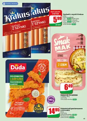 Dino - gazetka promocyjna Gazetka 29 / 2026 od środy 15.07 do wtorku 21.07 - strona 45