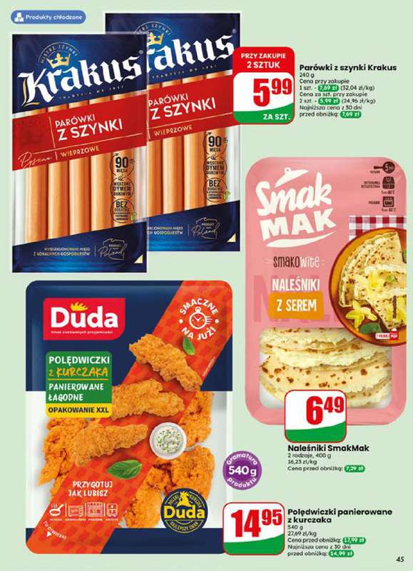 Dino - gazetka promocyjna Gazetka 29 / 2026 od środy 15.07 do wtorku 21.07 - strona 45