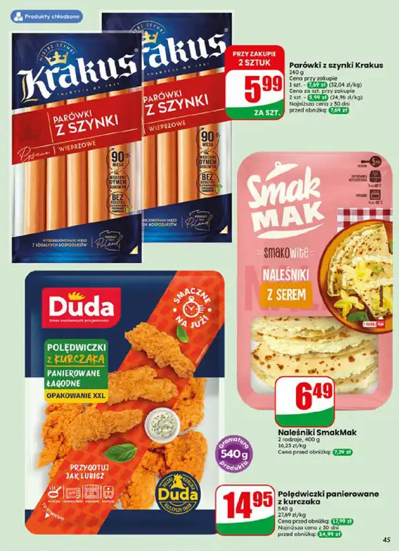Dino - gazetka promocyjna Gazetka 29 / 2026 od środy 15.07 do wtorku 21.07 - strona 45
