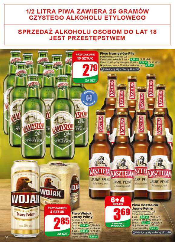 Dino - gazetka promocyjna Gazetka 29 / 2026 od środy 15.07 do wtorku 21.07 - strona 50