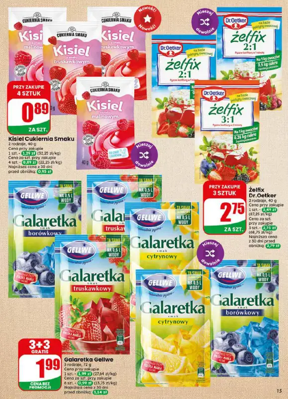 Dino - gazetka promocyjna Gazetka 29 / 2026 od środy 15.07 do wtorku 21.07 - strona 15