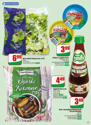 Dino - gazetka promocyjna Gazetka 29 / 2026 od środy 15.07 do wtorku 21.07 - strona 47