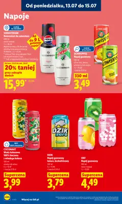 Lidl - gazetka promocyjna Oferta od poniedziałku od poniedziałku 13.07 do środy 15.07 - strona 80
