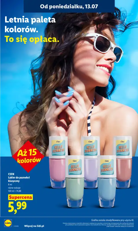 Lidl - gazetka promocyjna Oferta od poniedziałku od poniedziałku 13.07 do środy 15.07 - strona 92