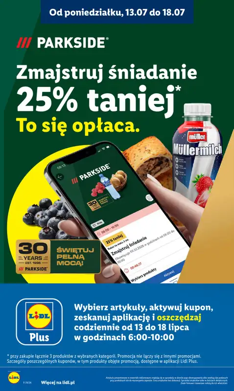 Lidl - gazetka promocyjna Oferta od poniedziałku od poniedziałku 13.07 do środy 15.07 - strona 78