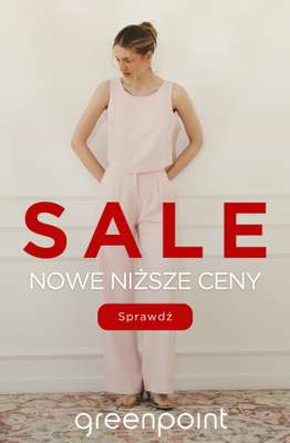 Greenpoint - gazetka promocyjna SALE - nowe niższe ceny! od wtorku 14.07 