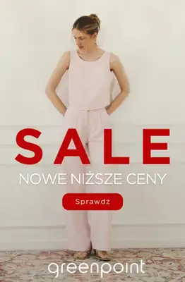 Greenpoint - gazetka promocyjna SALE - nowe niższe ceny! od wtorku 14.07 
