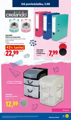 Lidl - gazetka promocyjna Kompletna wyprawka w megacenach od wtorku 14.07  - strona 55