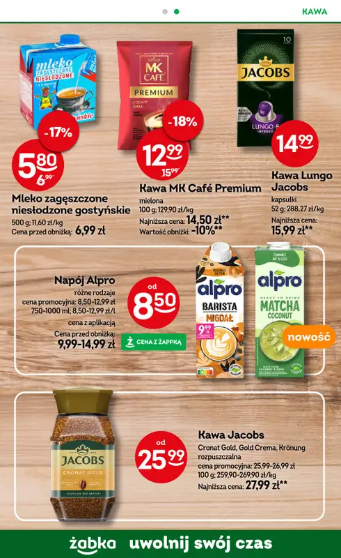 Żabka - gazetka promocyjna Gazetka Spożywcza od środy 15.07 do wtorku 28.07 - strona 15