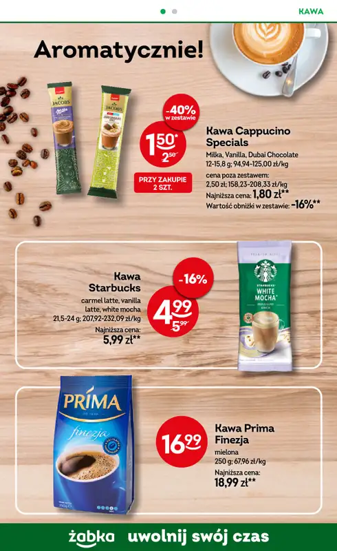 Żabka - gazetka promocyjna Gazetka Spożywcza od środy 15.07 do wtorku 28.07 - strona 14