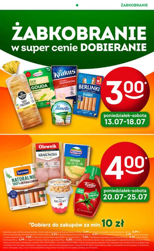 Żabka - gazetka promocyjna Gazetka Spożywcza od środy 15.07 do wtorku 28.07 - strona 2