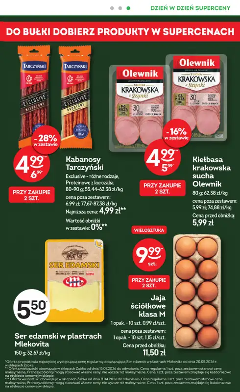 Żabka - gazetka promocyjna Gazetka Spożywcza od środy 15.07 do wtorku 28.07 - strona 5