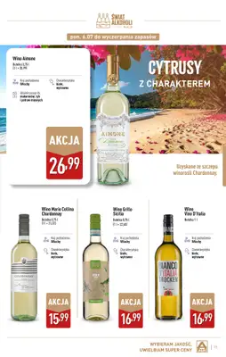 Aldi - gazetka promocyjna Świat alkoholi od czwartku 09.07 do soboty 01.08 - strona 15