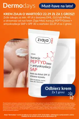 DOZ.PL - gazetka promocyjna DermoDays - Sprawdź hity! od wtorku 14.07 do niedzieli 19.07 - strona 5