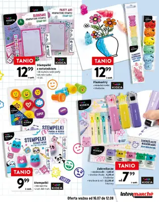 Intermarche - gazetka promocyjna Szkolna wyprawka w super cenach! od czwartku 16.07 do środy 12.08 - strona 5