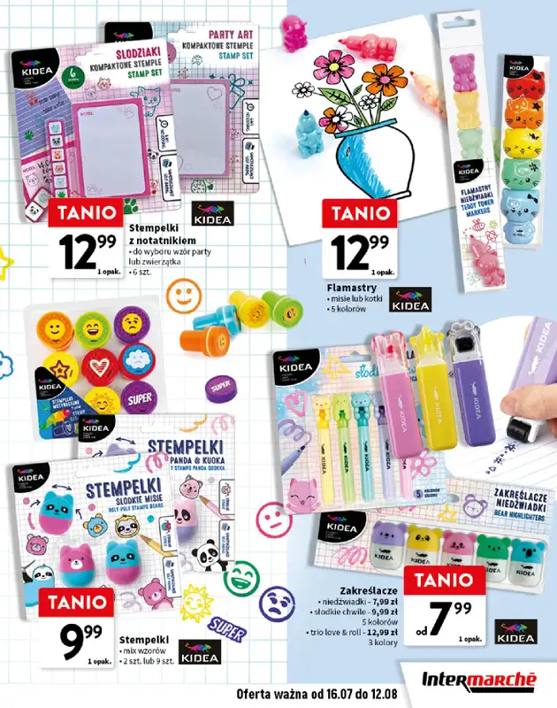 Intermarche - gazetka promocyjna Szkolna wyprawka w super cenach! od czwartku 16.07 do środy 12.08 - strona 5