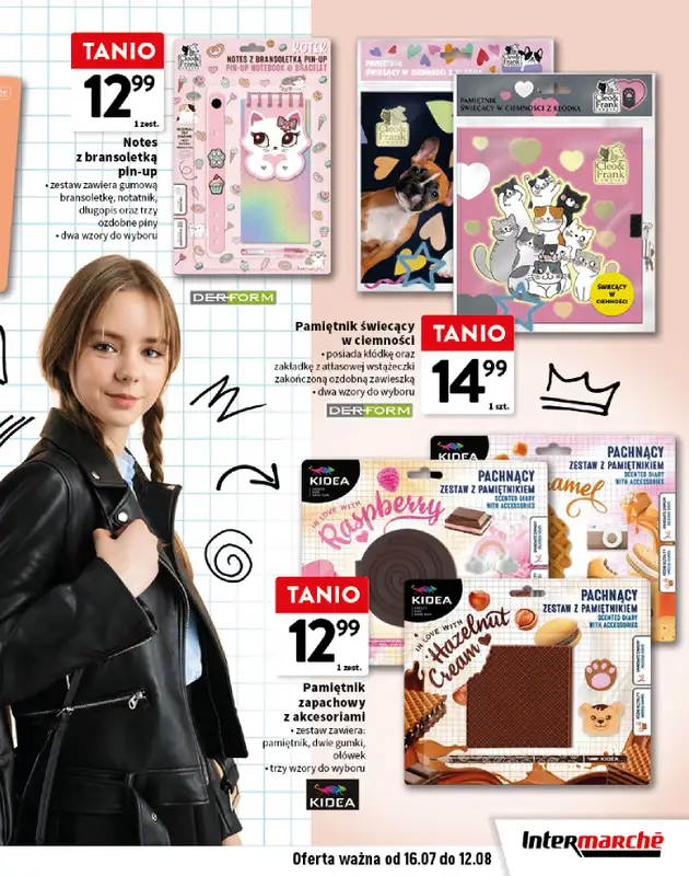Intermarche - gazetka promocyjna Szkolna wyprawka w super cenach! od czwartku 16.07 do środy 12.08 - strona 3