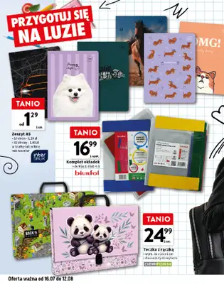 Intermarche - gazetka promocyjna Szkolna wyprawka w super cenach! od czwartku 16.07 do środy 12.08 - strona 2