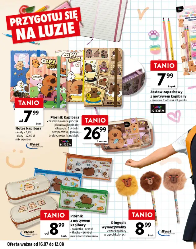 Intermarche - gazetka promocyjna Szkolna wyprawka w super cenach! od czwartku 16.07 do środy 12.08 - strona 6