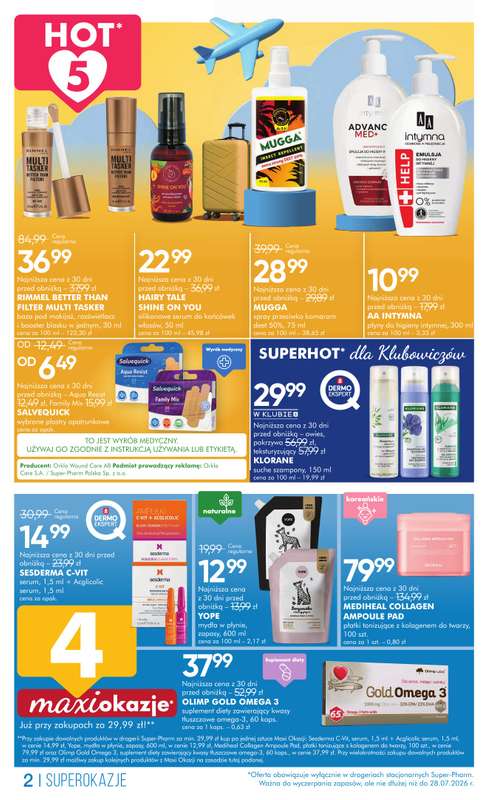 Super-Pharm - gazetka promocyjna Gazetka od czwartku 16.07 do wtorku 11.08 - strona 2