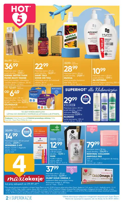 Super-Pharm - gazetka promocyjna Gazetka od czwartku 16.07 do wtorku 11.08 - strona 2