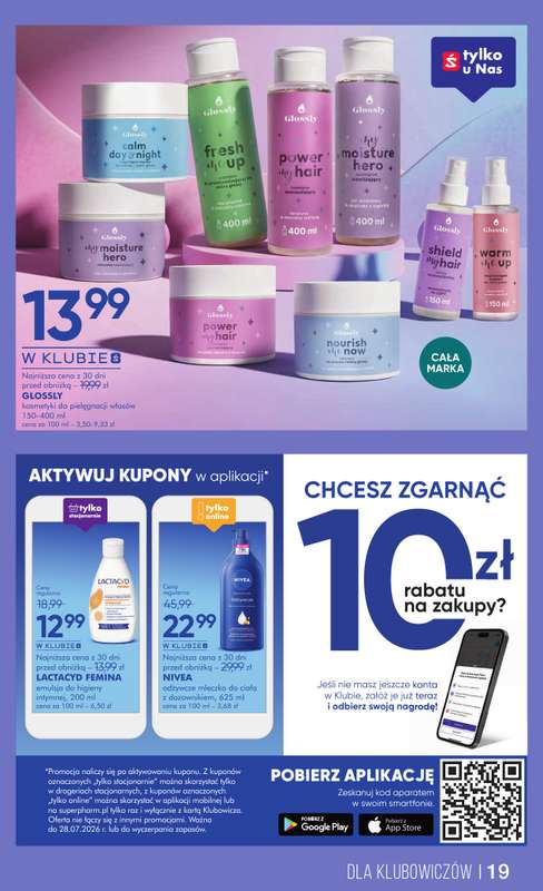 Super-Pharm - gazetka promocyjna Gazetka od czwartku 16.07 do wtorku 11.08 - strona 19
