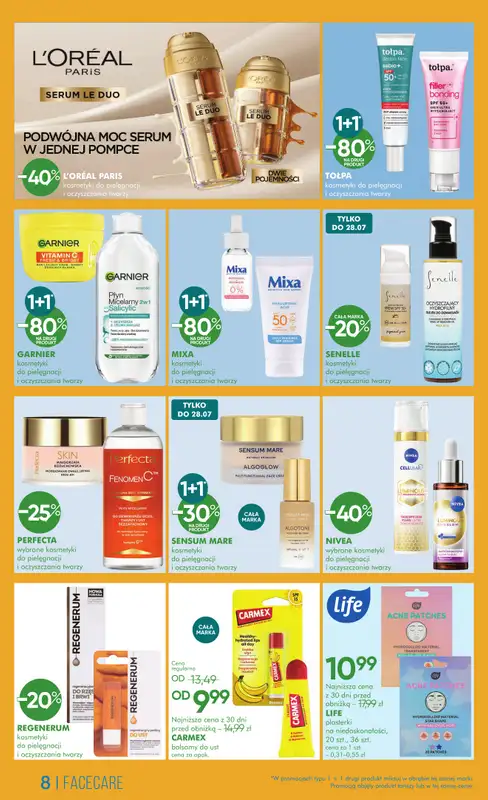 Super-Pharm - gazetka promocyjna Gazetka od czwartku 16.07 do wtorku 11.08 - strona 8