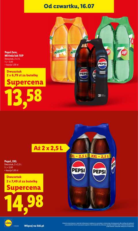 Lidl - gazetka promocyjna Oferta od czwartku od czwartku 16.07 do soboty 18.07 - strona 20