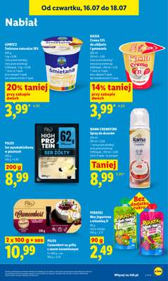 Lidl - gazetka promocyjna Oferta od czwartku od czwartku 16.07 do soboty 18.07 - strona 65