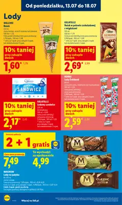 Lidl - gazetka promocyjna Oferta od czwartku od czwartku 16.07 do soboty 18.07 - strona 70