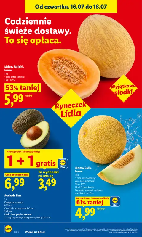 Lidl - gazetka promocyjna Oferta od czwartku od czwartku 16.07 do soboty 18.07 - strona 48