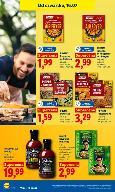 Lidl - gazetka promocyjna Oferta od czwartku od czwartku 16.07 do soboty 18.07 - strona 54