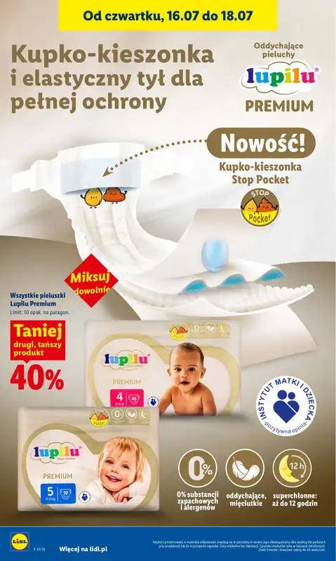 Lidl - gazetka promocyjna Oferta od czwartku od czwartku 16.07 do soboty 18.07 - strona 88