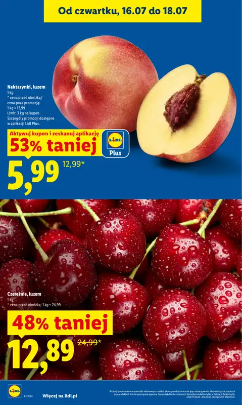 Lidl - gazetka promocyjna Oferta od czwartku od czwartku 16.07 do soboty 18.07 - strona 14