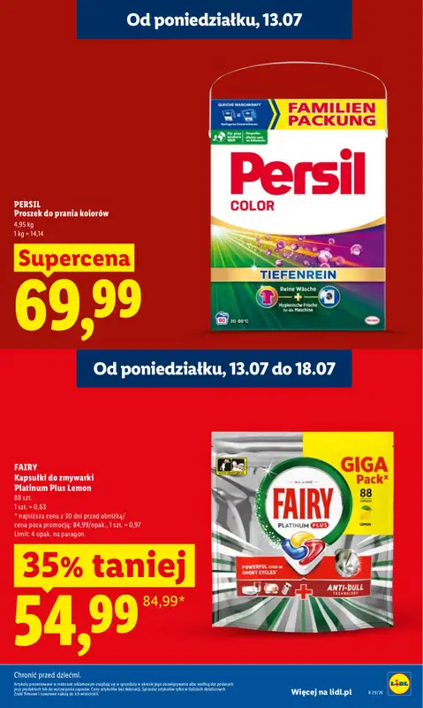 Lidl - gazetka promocyjna Oferta od czwartku od czwartku 16.07 do soboty 18.07 - strona 23