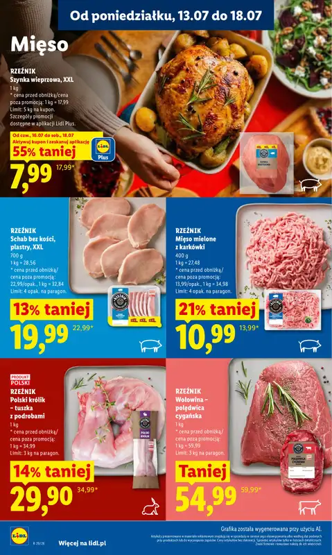Lidl - gazetka promocyjna Oferta od czwartku od czwartku 16.07 do soboty 18.07 - strona 58