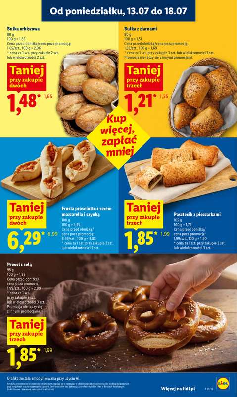 Lidl - gazetka promocyjna Oferta od czwartku od czwartku 16.07 do soboty 18.07 - strona 57