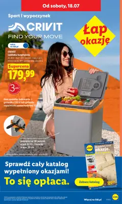 Lidl - gazetka promocyjna Oferta od czwartku od czwartku 16.07 do soboty 18.07 - strona 43