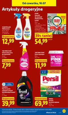 Lidl - gazetka promocyjna Oferta od czwartku od czwartku 16.07 do soboty 18.07 - strona 93